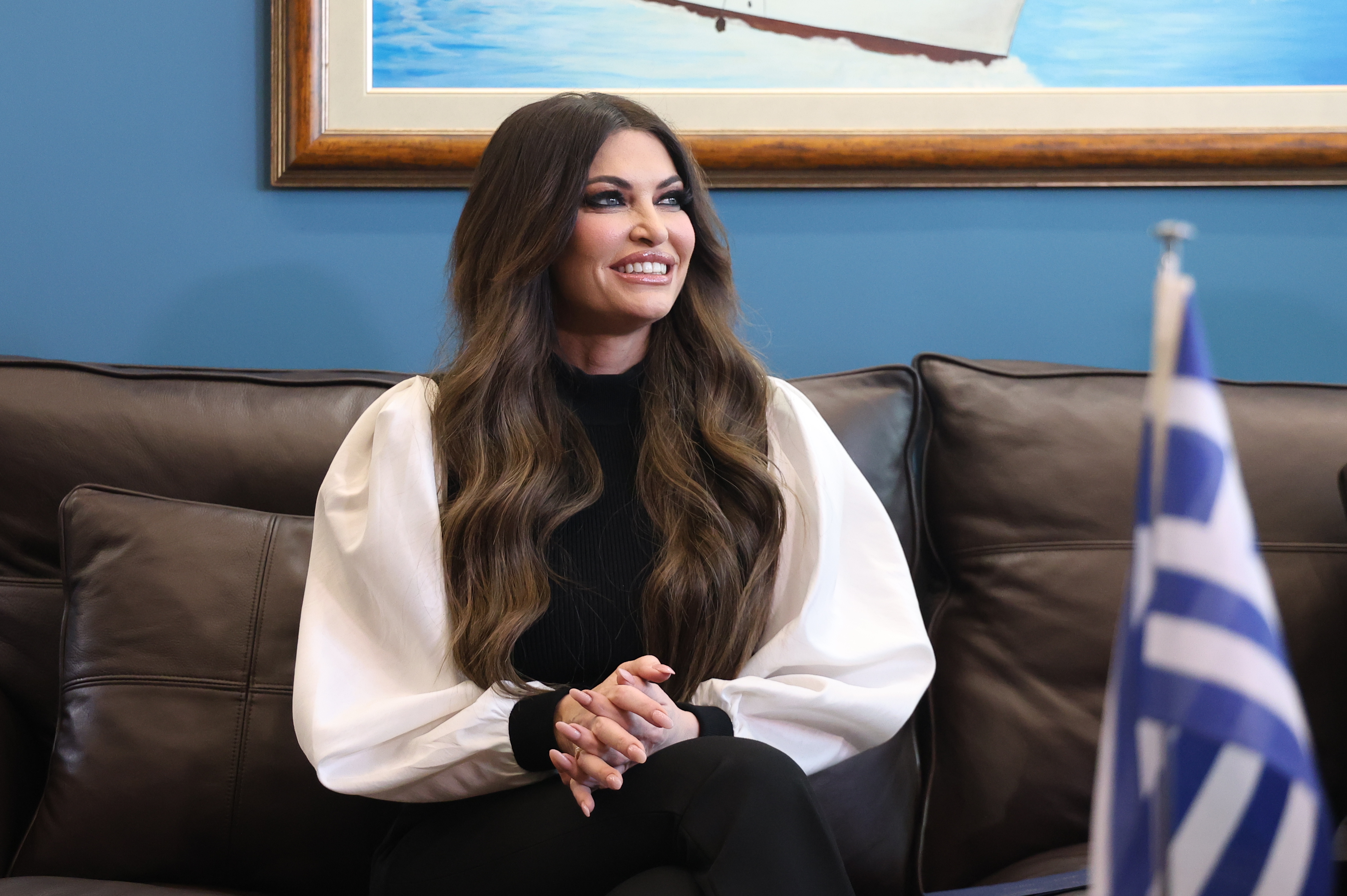 Κίμπερλι Γκίλφοϊλ: Συνάντηση με τον Βασίλη Κικίλια στο υπουργείο Ναυτιλίας-9