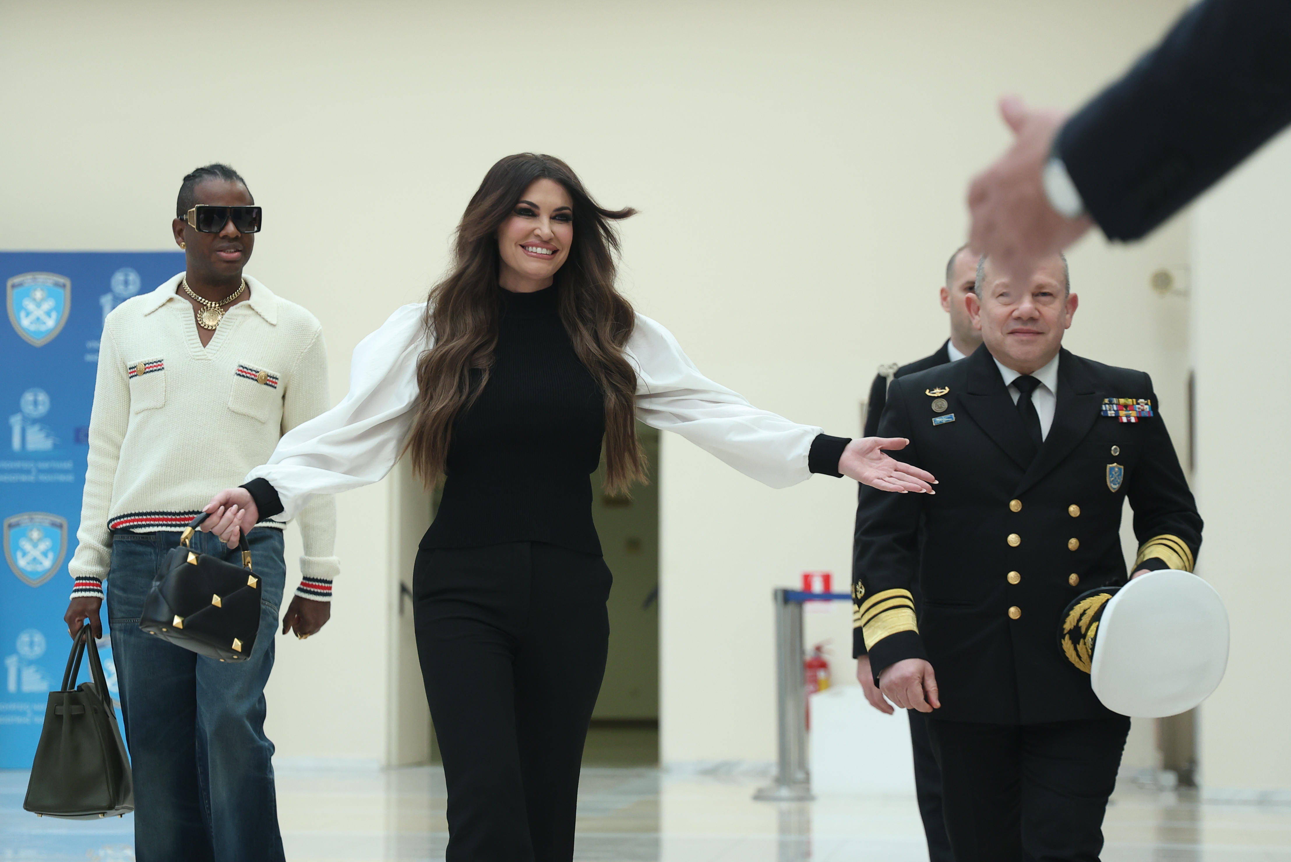 Κίμπερλι Γκίλφοϊλ: Συνάντηση με τον Βασίλη Κικίλια στο υπουργείο Ναυτιλίας-2