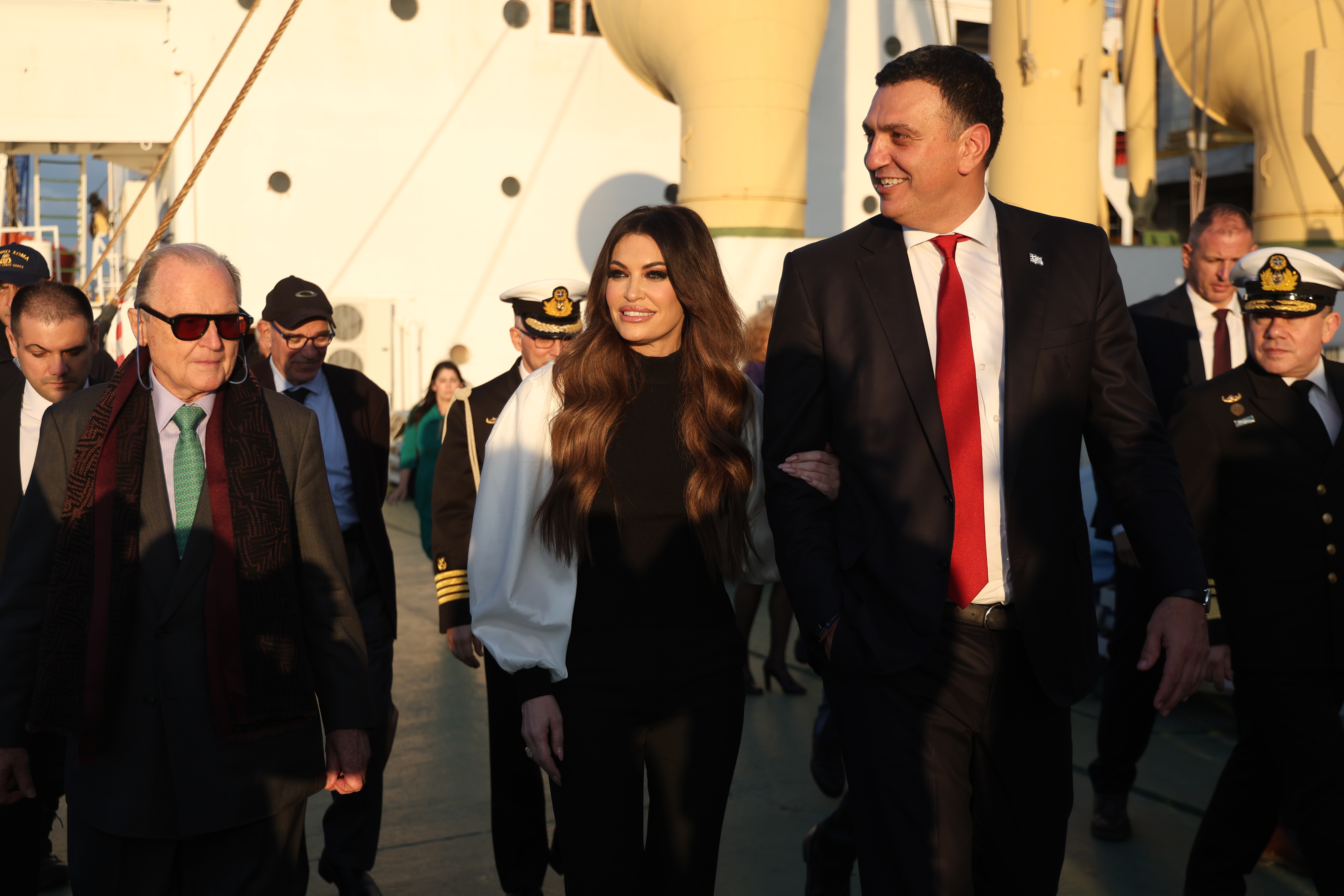 Κίμπερλι Γκίλφοϊλ: Συνάντηση με τον Βασίλη Κικίλια στο υπουργείο Ναυτιλίας-6