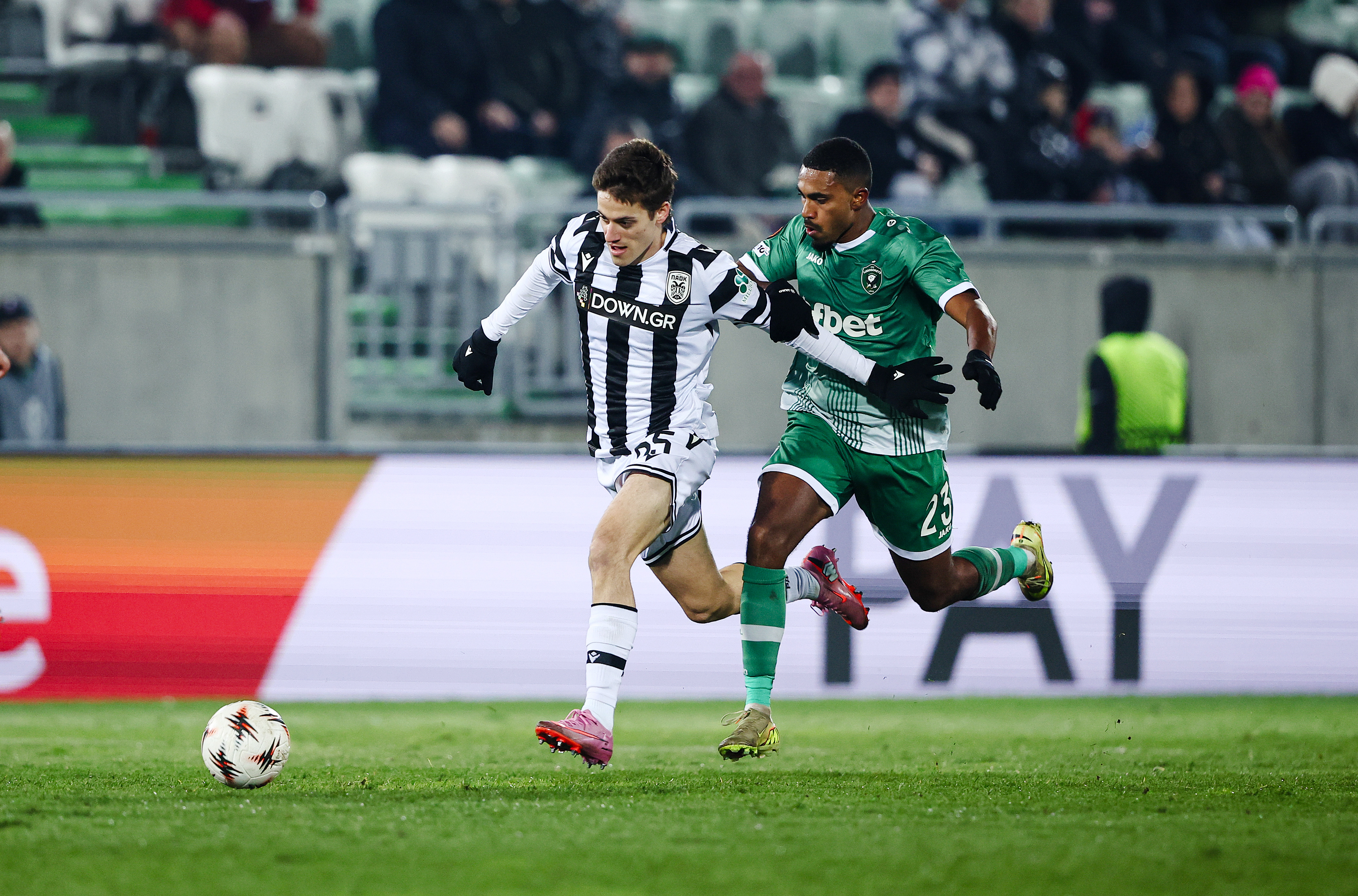 Ο 18χρονος Μύθου έσωσε τον βαθμό για τον ΠΑΟΚ στο φινάλε, 3-3 στη Λουντογκόρετς-1