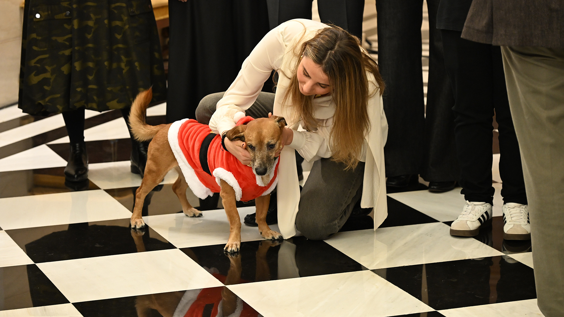 Τα κάλαντα των Χριστουγέννων στον Μητσοτάκη από το Μουσικό Σχολείο Αλίμου-3