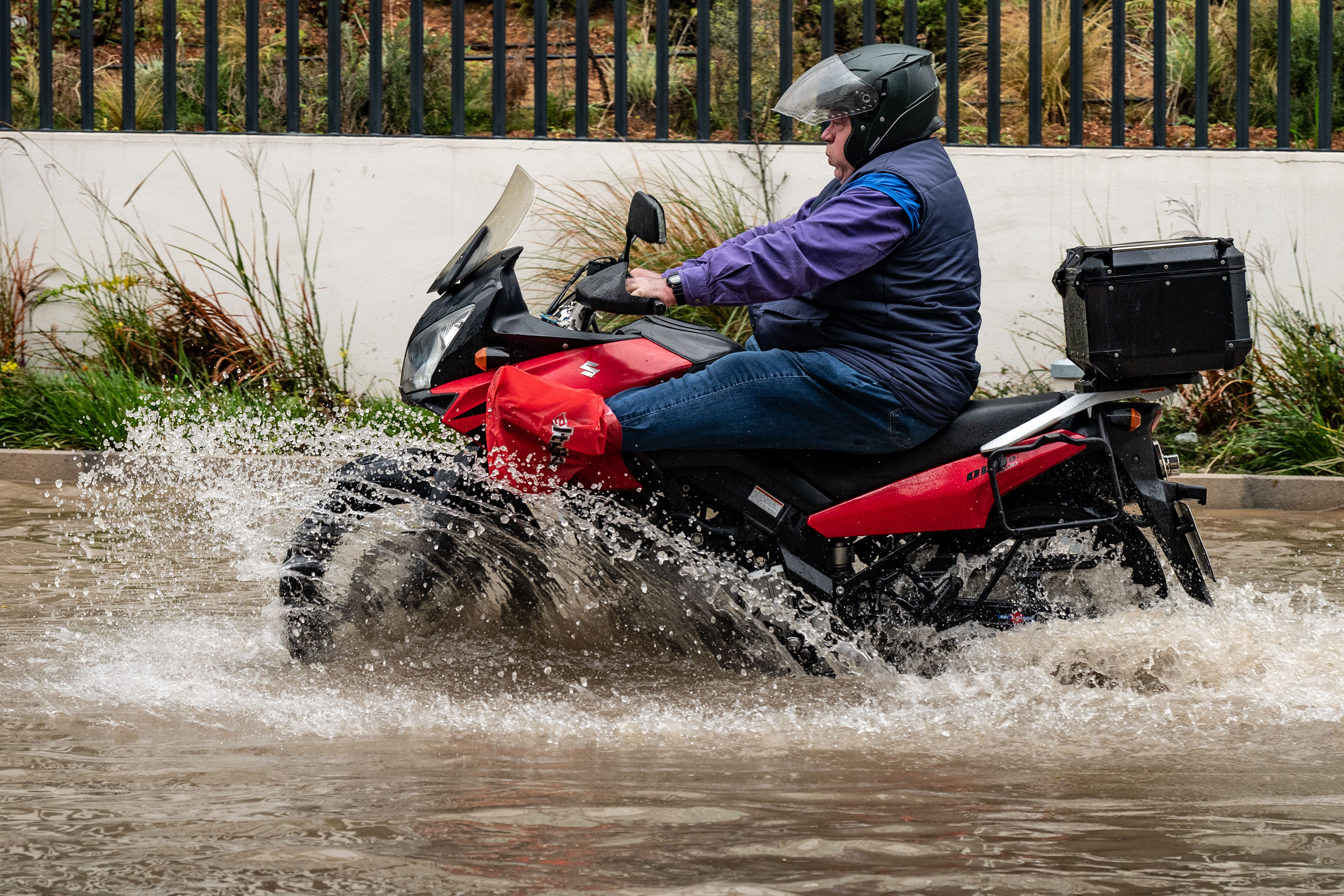 Καταιγίδα στην Αττική: Προβλήματα σε κεντρικούς δρόμους-1