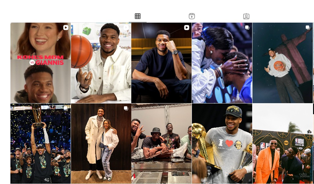 Ο Γιάννης Αντετοκούνμπο απέσυρε σχεδόν όλες τις φωτογραφίες του με τους Μπακς από το Instagram-1