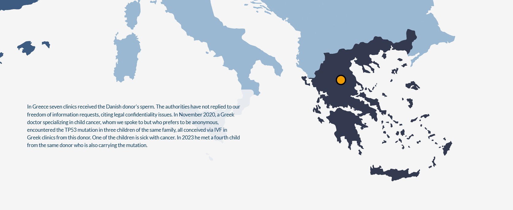Σε 7 κλινικές στην Ελλάδα το σπέρμα του δότη με το «γονίδιο του καρκίνου» – Εντοπίστηκε σε 3 παιδιά σε μία οικογένεια-1