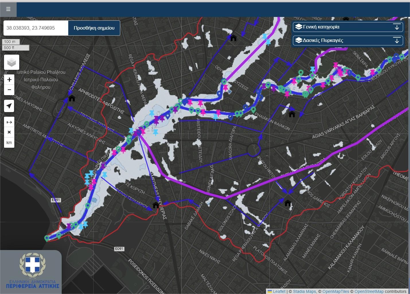 «Δήμοι και Περιφέρεια γνωρίζουν με ακρίβεια ποιες οδοί θα πλημμυρίσουν»-5