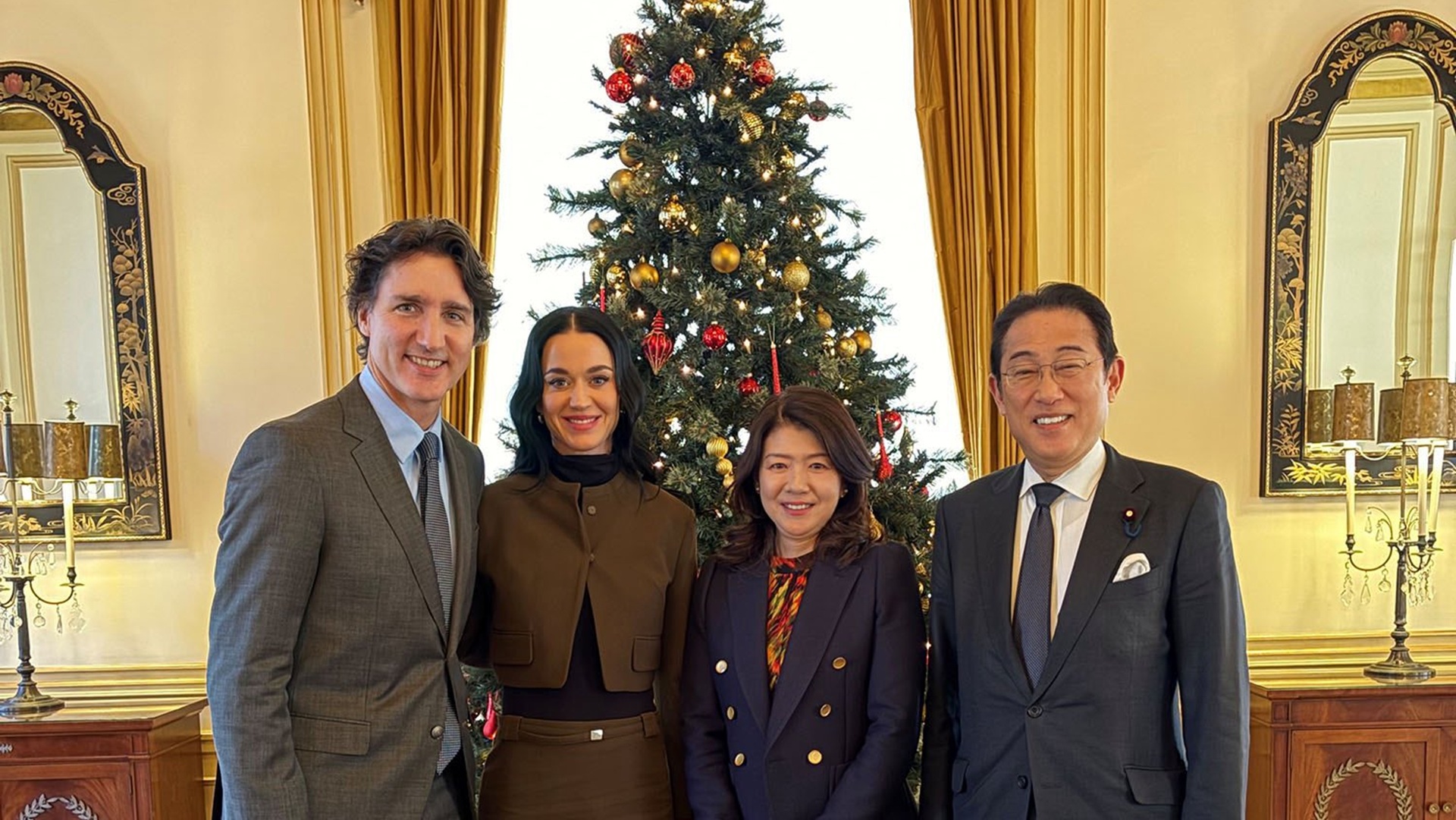 Καναδάς: Τζάστιν Τριντό και Κέιτι Πέρι επισημοποίησαν τη σχέση τους-1