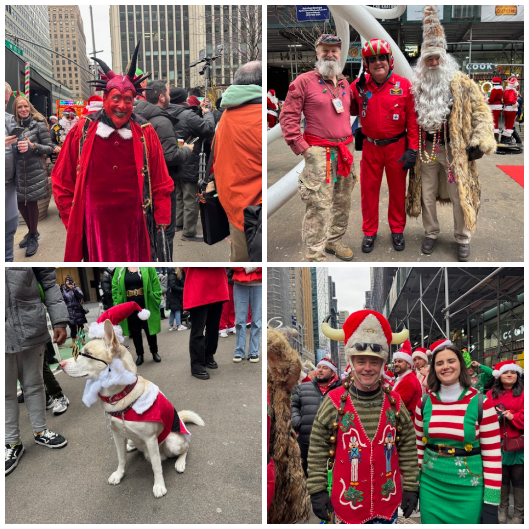 SantaCon: Η Νέα Υόρκη γέμισε με δεκάδες χιλιάδες Άγιους Βασίληδες και ξωτικά-1