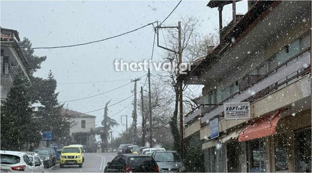 Καιρός: Από Κρήτη έως Σέρρες στα λευκά πολλές περιοχές της χώρας – Χιονίζει στην Πάρνηθα-1