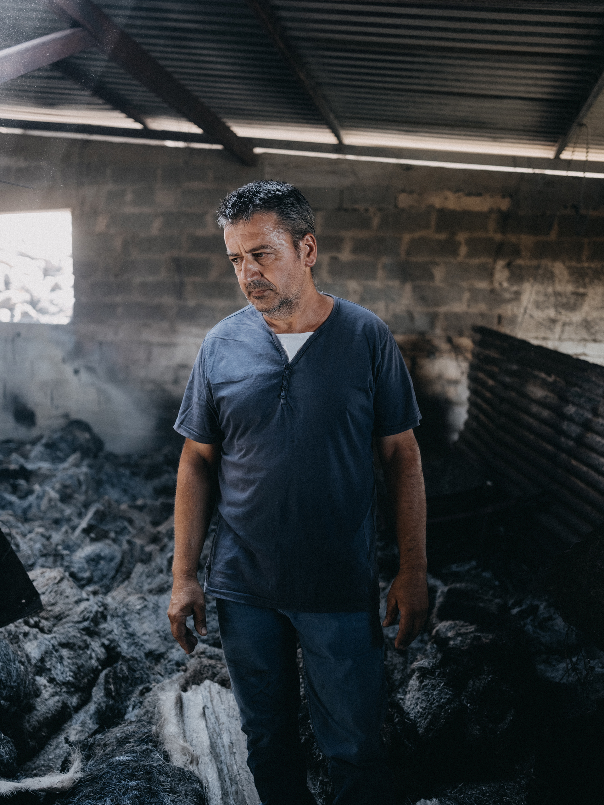 Μόλις είχε ορθοποδήσει από τη φωτιά, καταστράφηκε από την κακοκαιρία-1