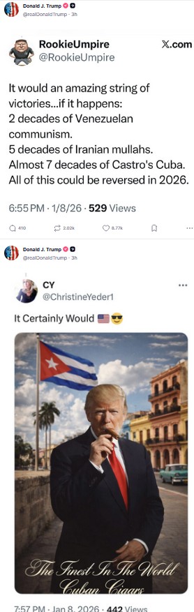 «Σύντομα»: Ο Τραμπ προαναγγέλλει εξελίξεις στην Κούβα με σειρά αναρτήσεων-4