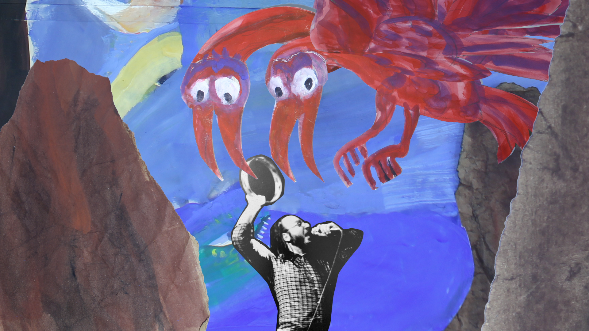 Ενας πολύχρωμος, χάρτινος Σαββόπουλος-2