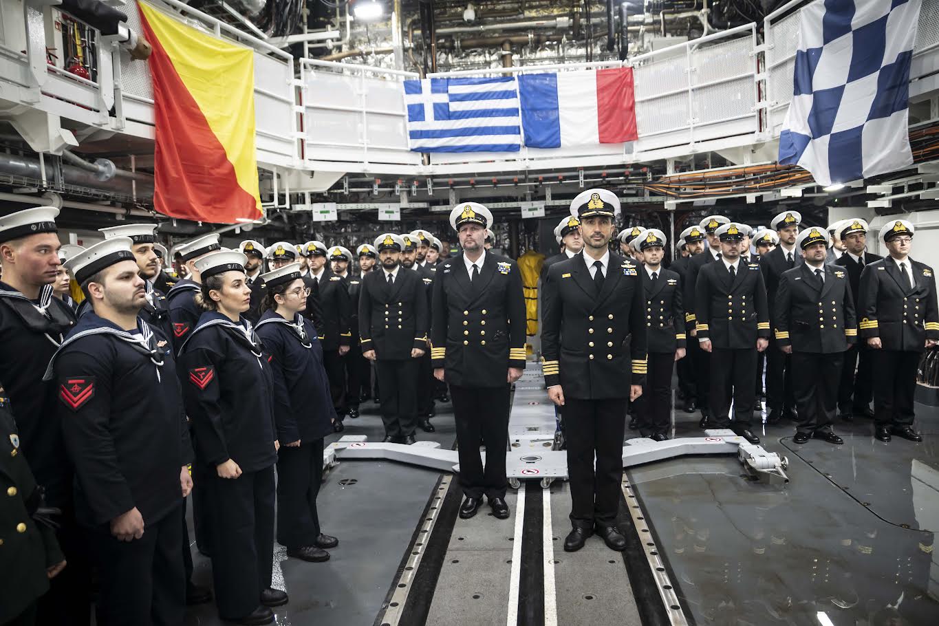 Σε ελληνικές θάλασσες η φρεγάτα «Κίμων» – Η υποδοχή που ετοιμάζει το Π.Ν.-1