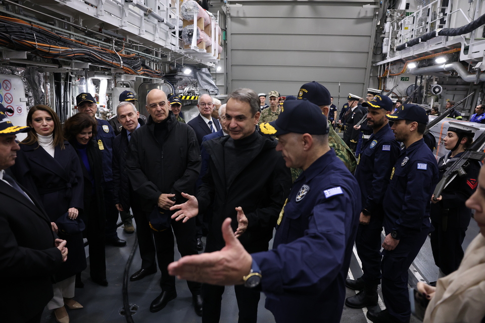 Η Ελλάδα υποδέχθηκε τη φρεγάτα  «Κίμων»-5