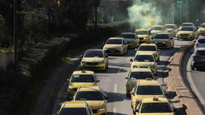 πορείες-ταξί-σε-αθήνα-και-θεσσαλονίκη-564019072