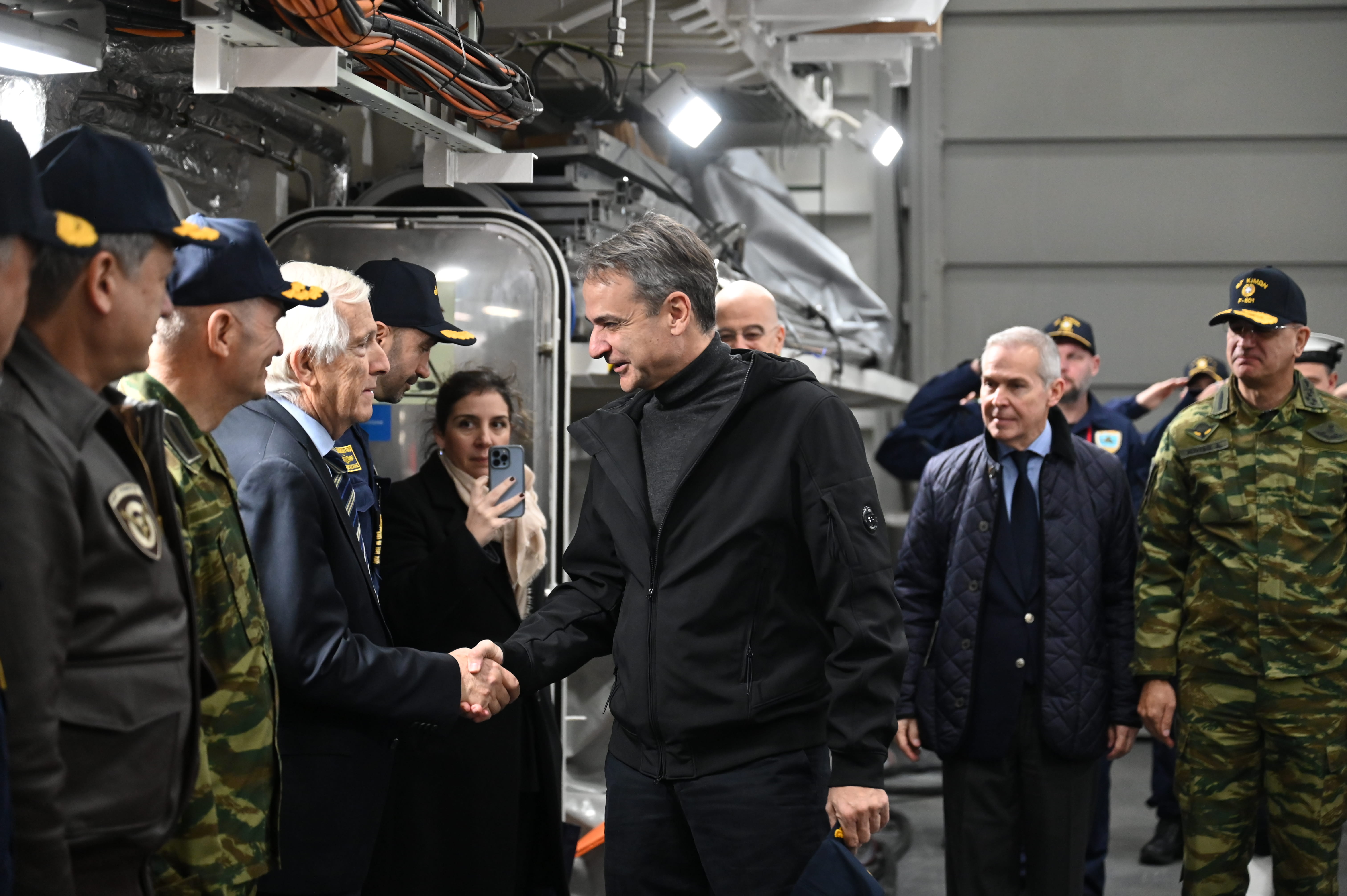 Το άλμπουμ της λαμπρής υποδοχής της φρεγάτας «Κίμων»-14