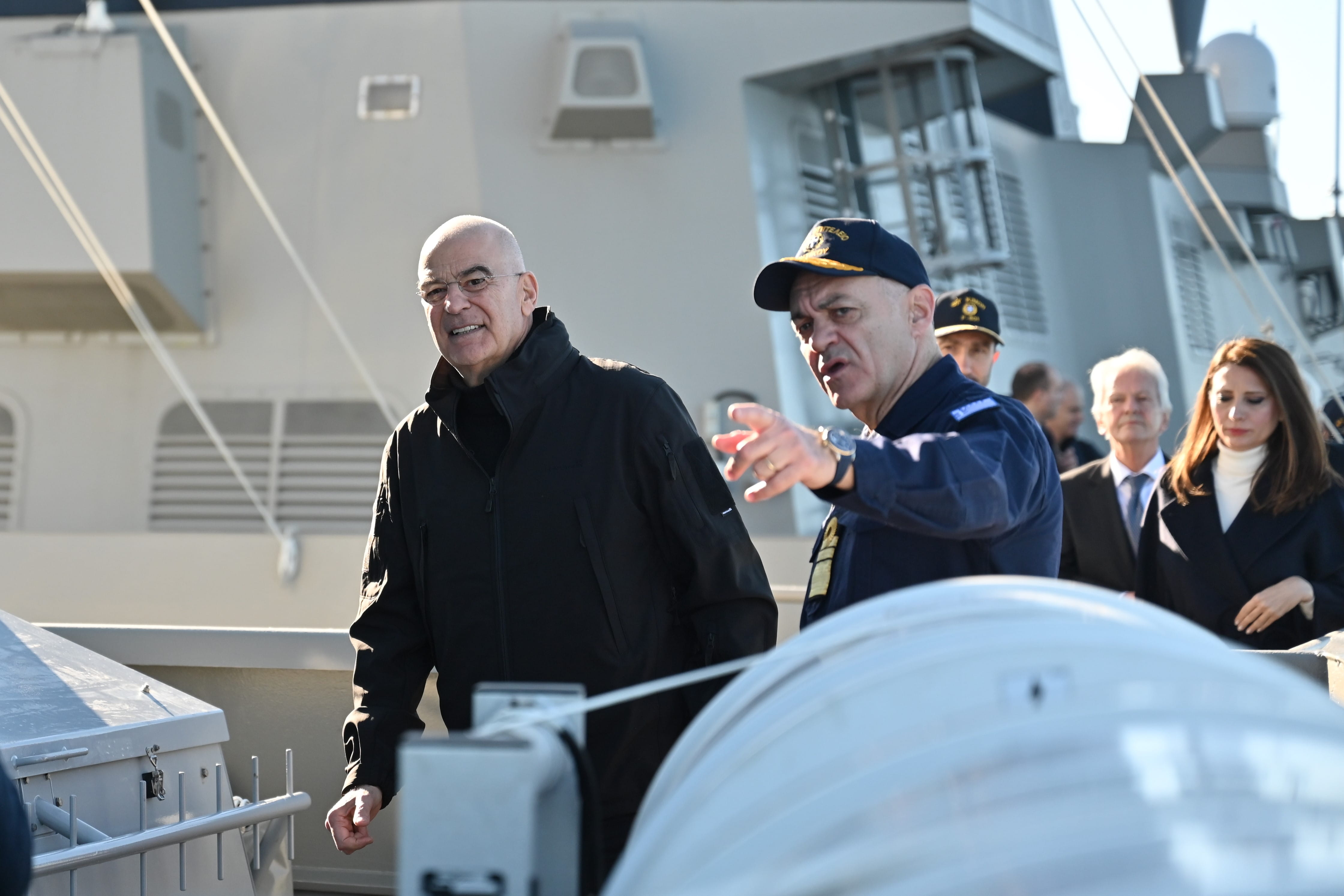 Το άλμπουμ της λαμπρής υποδοχής της φρεγάτας «Κίμων»-16