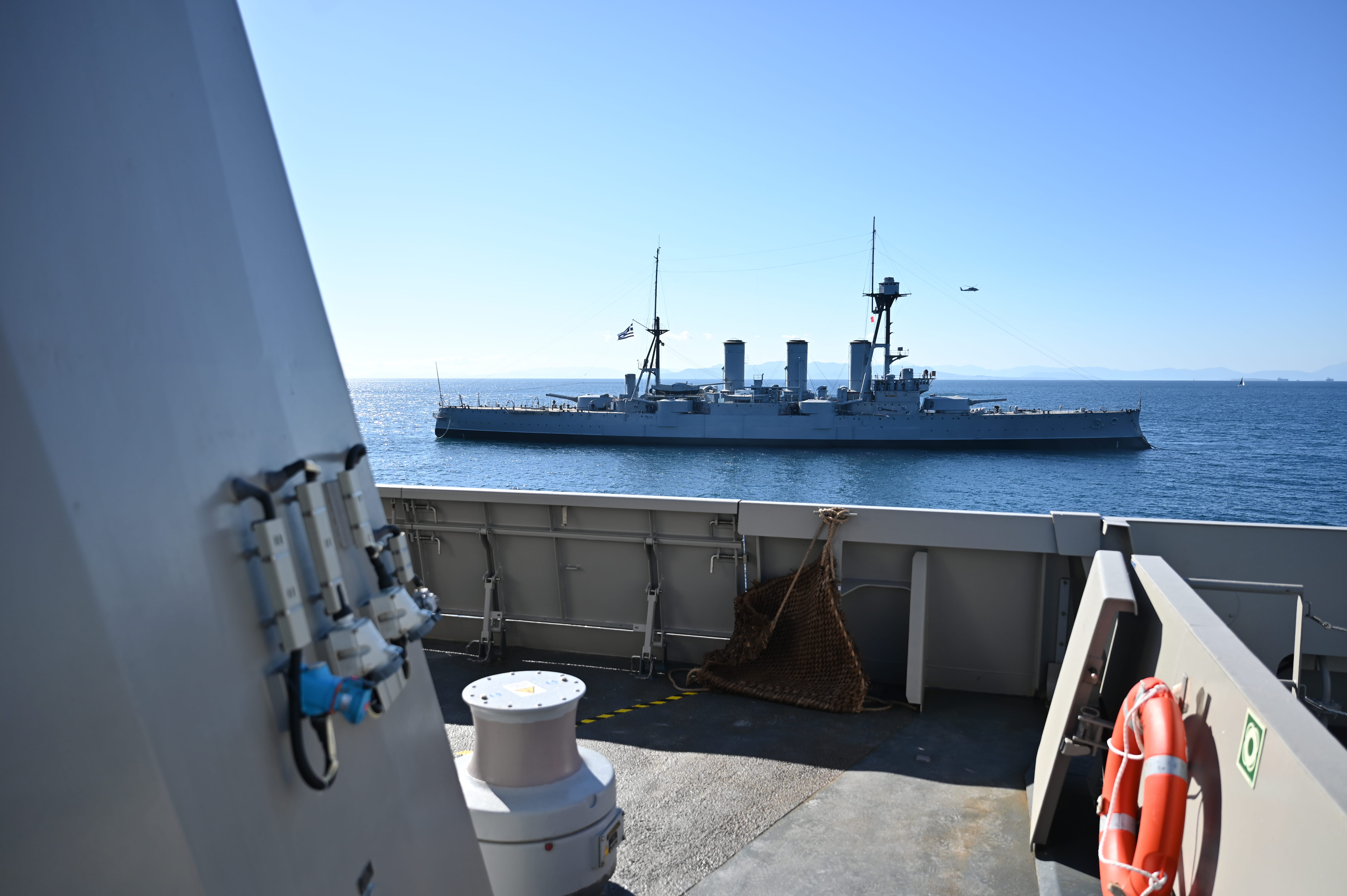 Το άλμπουμ της λαμπρής υποδοχής της φρεγάτας «Κίμων»-5