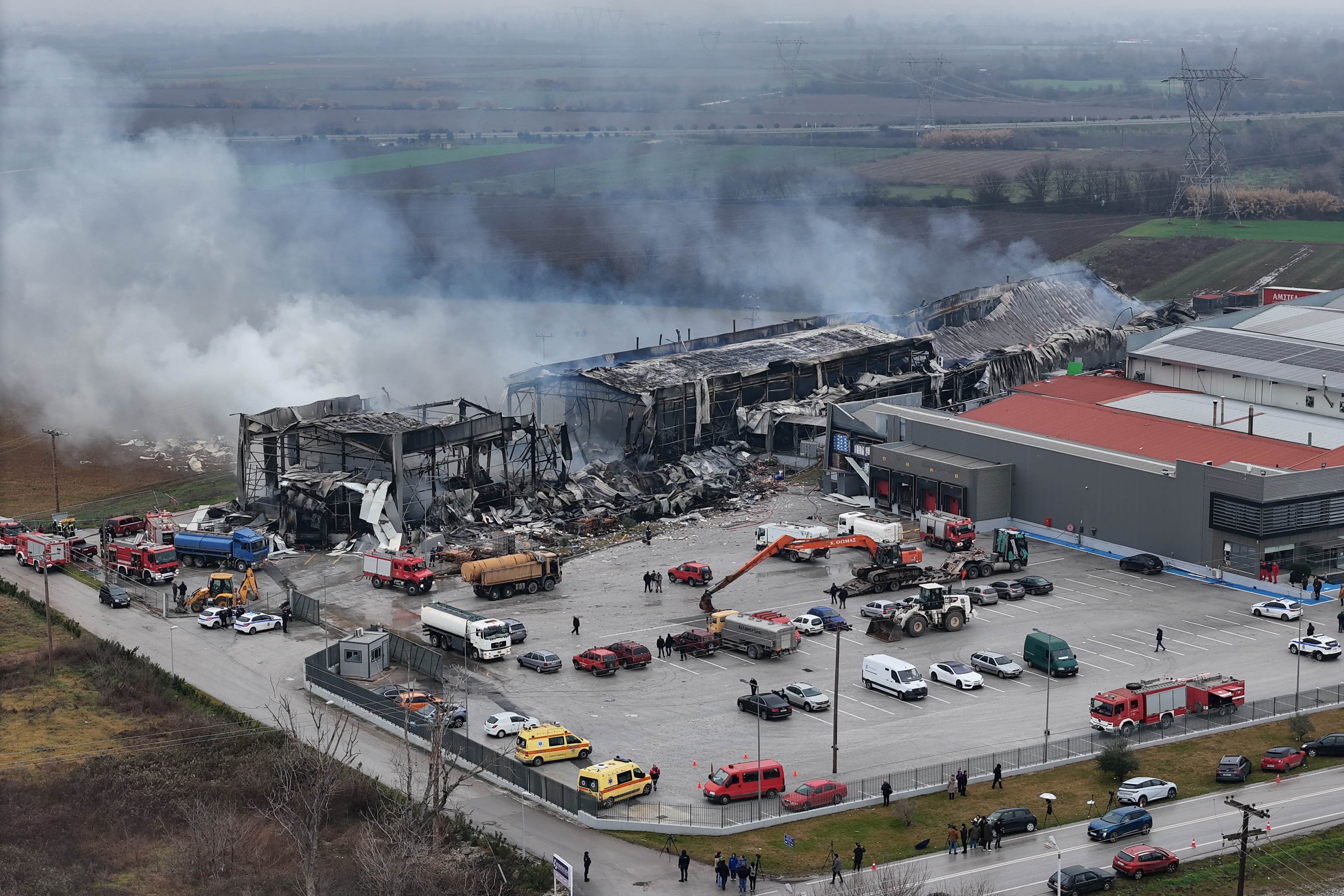 Τρίκαλα: Βίντεο-ντοκουμέντο από την έκρηξη στο εργοστάσιο «Βιολάντα»-2