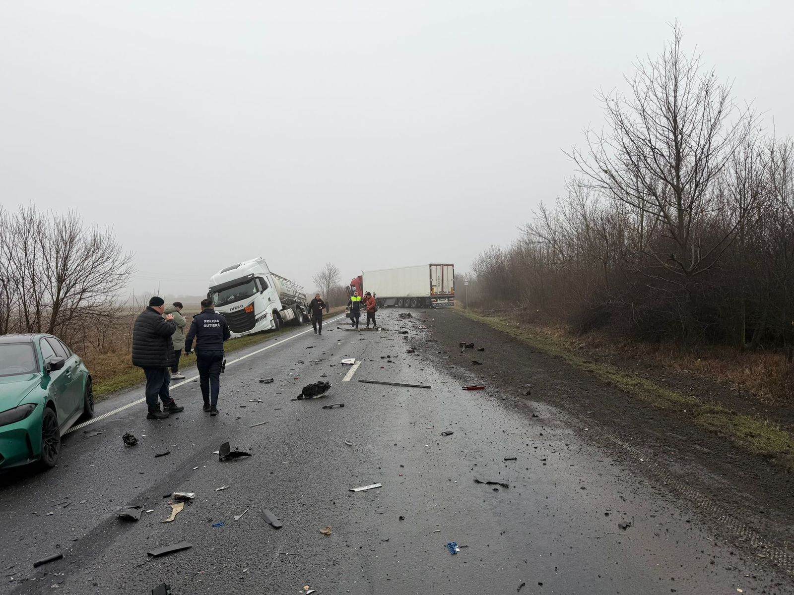 Ρουμανία: Εικόνες και βίντεο από το σημείο του δυστυχήματος με θύματα φιλάθλους του ΠΑΟΚ-6