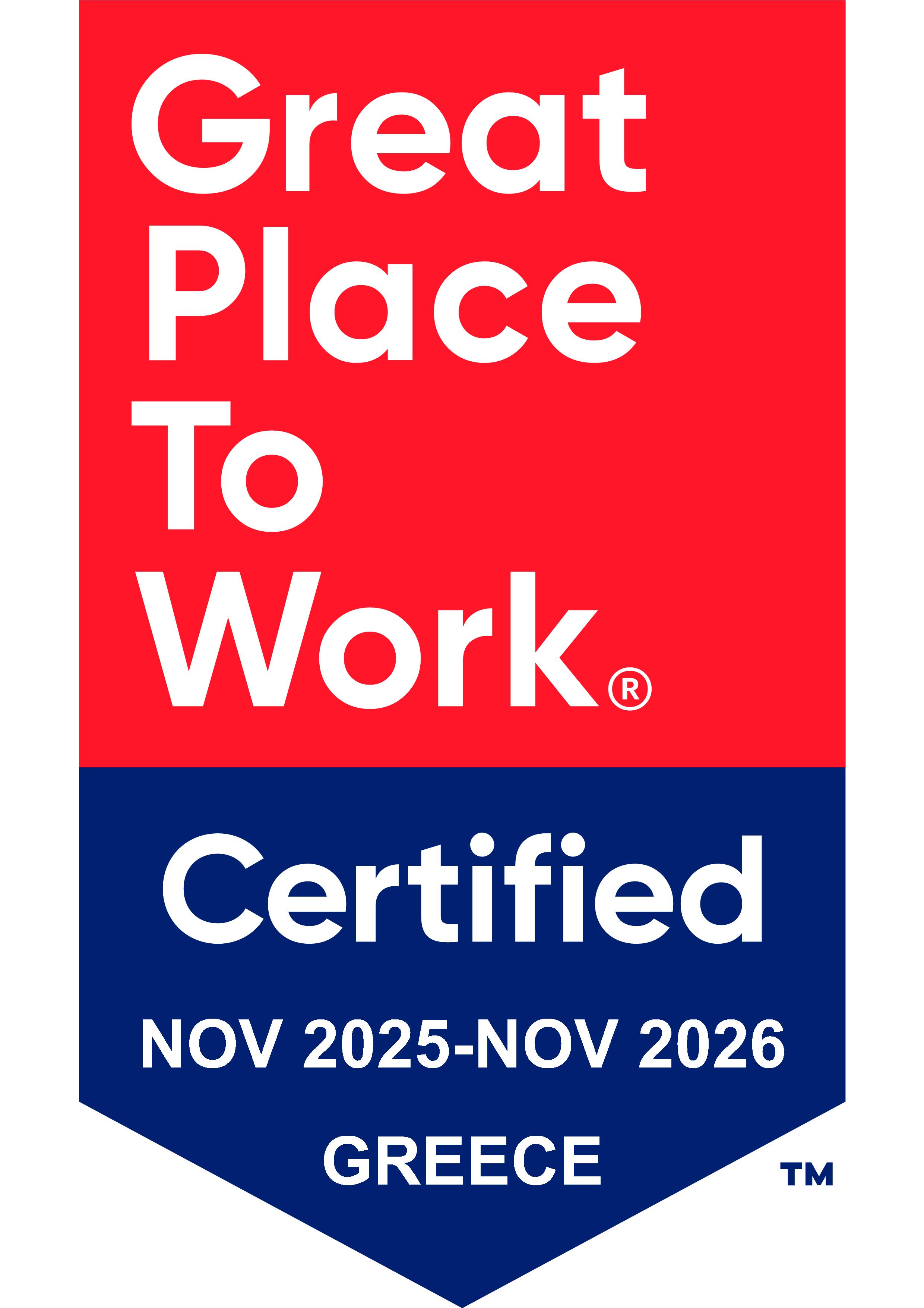 Η ALTERLIFE πιστοποιείται από τον οργανισμό Great Place to Work®-3