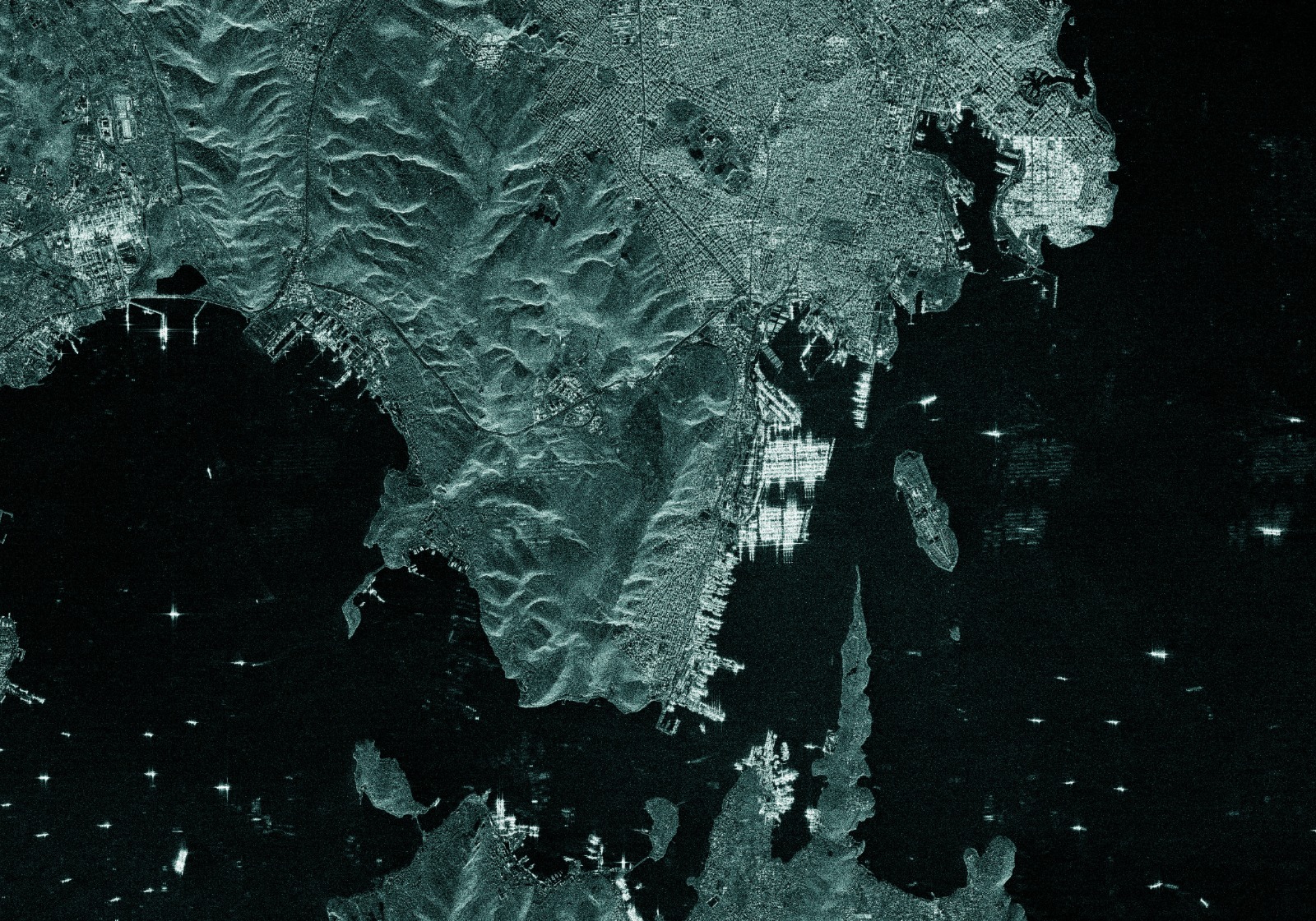 «Κίμων»: Ελληνικοί δορυφόροι κατέγραψαν από το Διάστημα την έλευση της νέας φρεγάτας-1