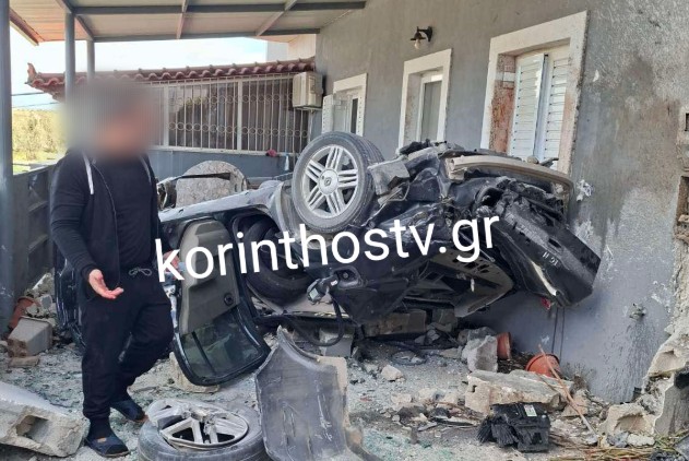 Τραγωδία στην Κορινθία: Βίντεο από το τροχαίο με τους δύο νεκρούς-2