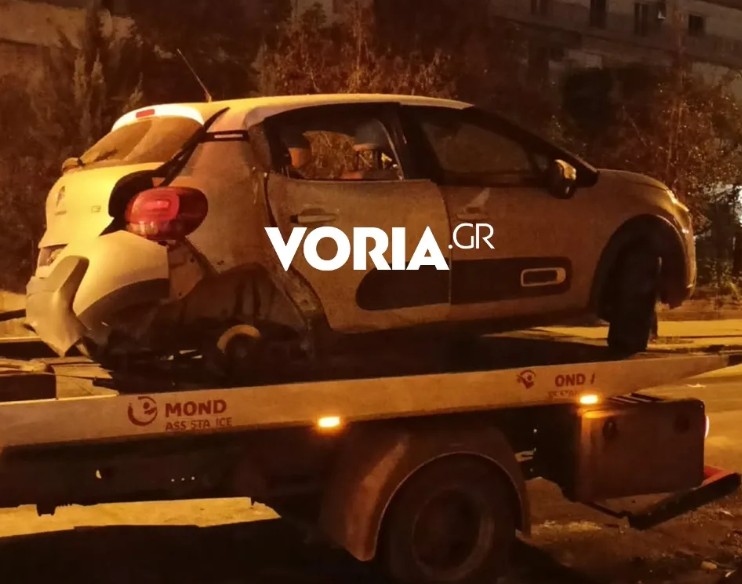 Θεσσαλονίκη: 24χρονη οδηγός υπό την επήρεια μέθης προσέκρουσε σε 15 Ι.Χ., ένα περίπτερο και κατέληξε σε κατάστημα-1