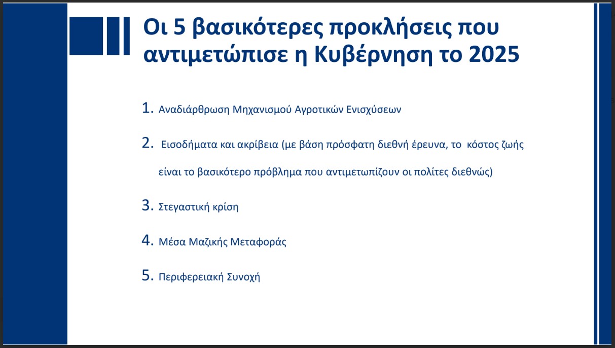 Ο κυβερνητικός απολογισμός του 2025 και οι 10 βασικοί στόχοι του 2026-9
