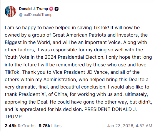 Εκλεισε η συμφωνία για «αμερικανικό TikTok» – Τι προβλέπει-1