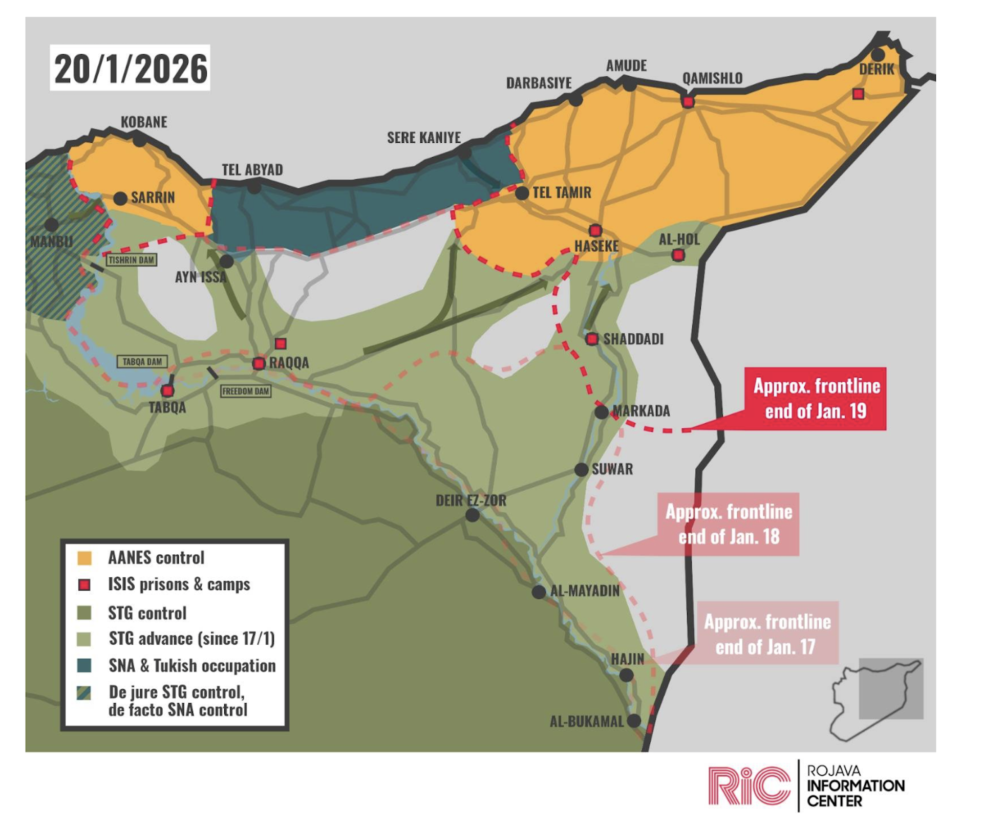 Βόρεια Συρία: Το «τέλος της Ροζάβα» και οι τζιχαντιστές που «αποφυλακίζονται»-1