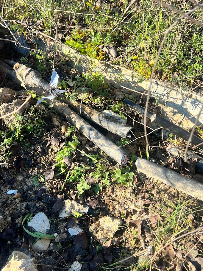 Εισαγγελική έρευνα για το κομμένο καλώδιο  – Απόπειρα κλοπής «βλέπει» η ΕΛ.ΑΣ.-5