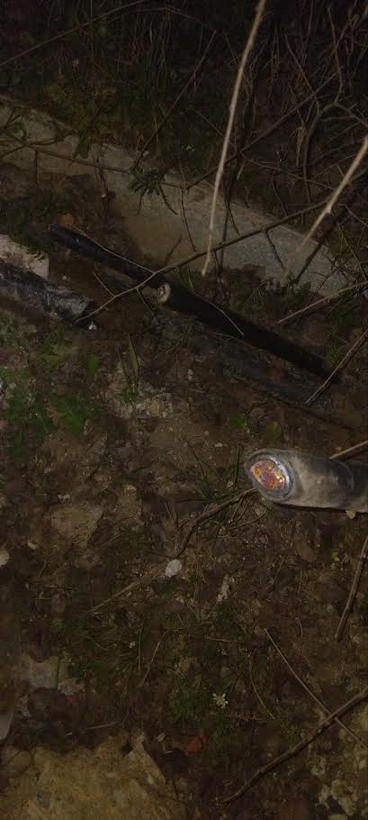 Εισαγγελική έρευνα για το κομμένο καλώδιο  – Απόπειρα κλοπής «βλέπει» η ΕΛ.ΑΣ.-2