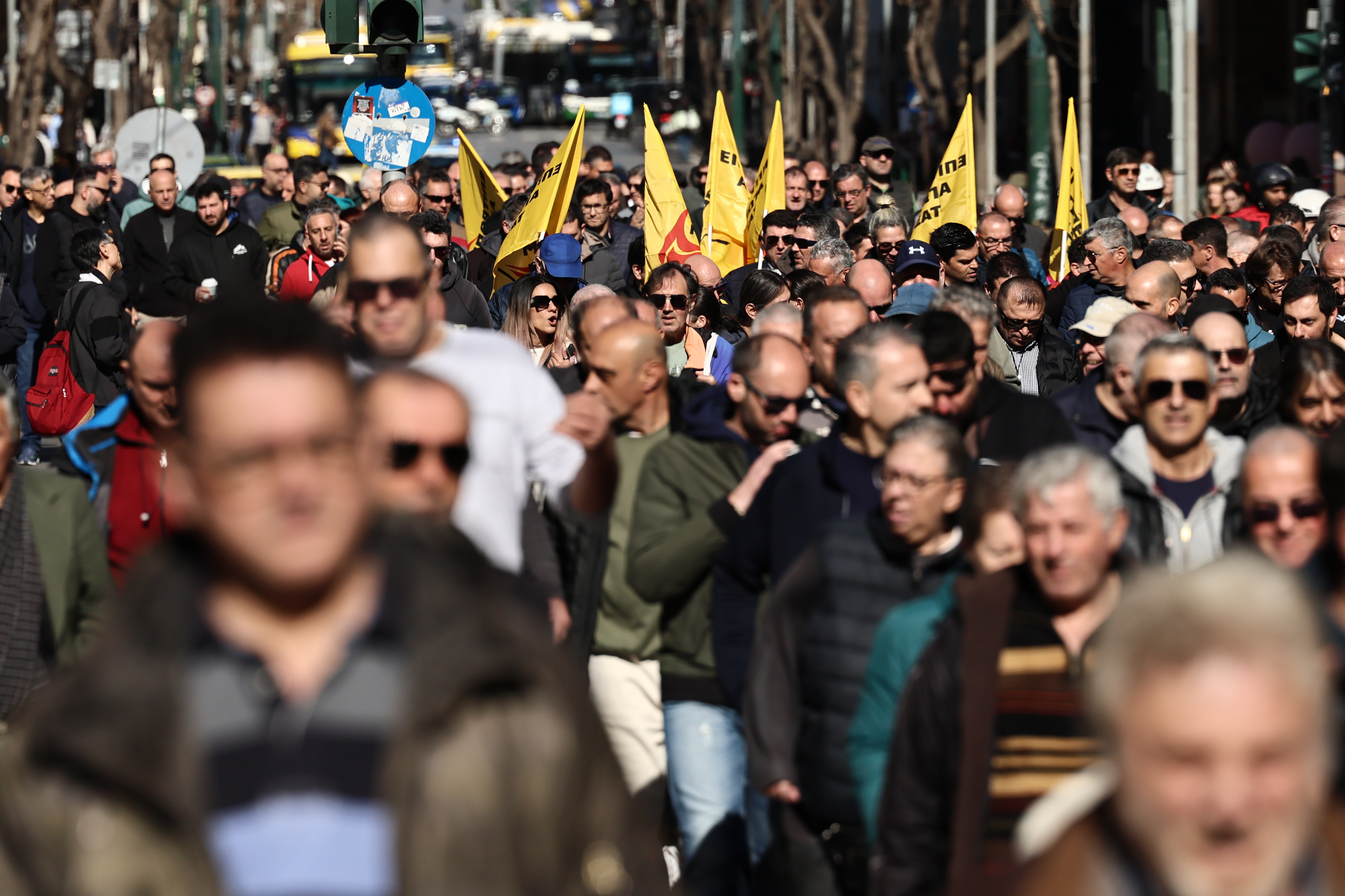 Aπεργία ταξί: Πορεία προς το Μαξίμου – Με απεργία διαρκείας προειδοποιεί ο πρόεδρος του ΣΑΤΑ-1