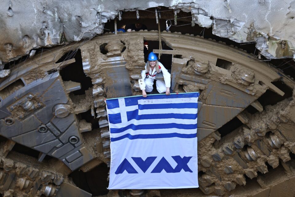 Ο μετροπόντικας έφτασε στον Ευαγγελισμό – H «Κ» στο εργοτάξιο της γραμμής 4-3