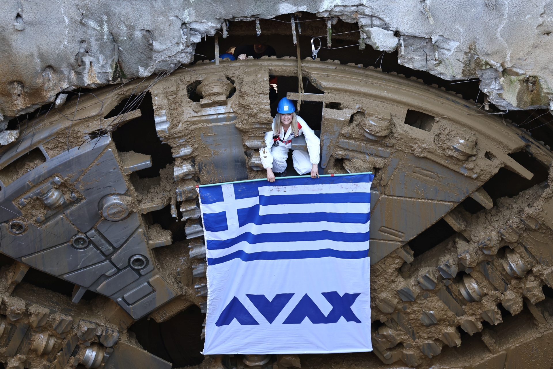 Ο μετροπόντικας έφτασε στον Ευαγγελισμό – H «Κ» στο εργοτάξιο της γραμμής 4-3