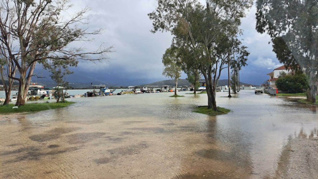 Θεσπρωτία: Πλημμύρισαν καταστήματα σε Σύβοτα και Σαγιάδα από τα ισχυρά κύματα-5