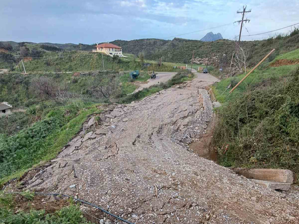 «Κινούμενη άμμος» το έδαφος στην Ηλεία – Κατολισθήσεις σε Ταΰγετο, Κέρκυρα, Τζουμέρκα-2