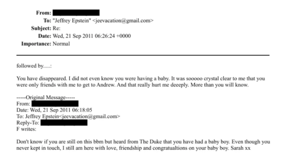 Ο Τζέφρι Επσταϊν είχε «κρυφό παιδί που άρπαξαν στη γέννα από τη μητέρα του»-2