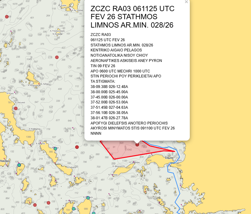 Συνεχίζει τον «πόλεμο» των NAVTEX η Aγκυρα-2