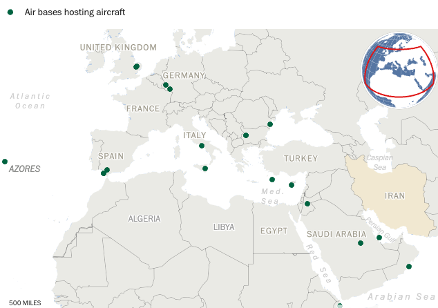 ΗΠΑ: Δύο αεροπλανοφόρα και 150 αεροσκάφη παίρνουν θέση μάχης κοντά στο Ιράν-2