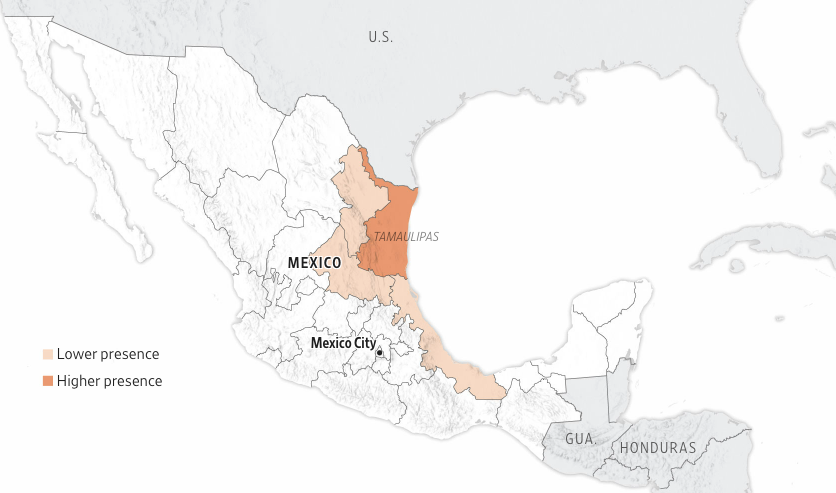 Μεξικό: Σε ποιες περιοχές κυριαρχούν τα καρτέλ – Χάρτες-3