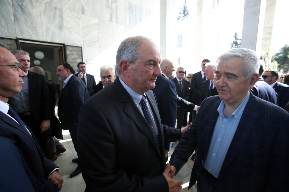 Κηδεία Αναστάση Παπαληγούρα: Ο συγκινητικός επικήδειος της κόρης του Λένας-4