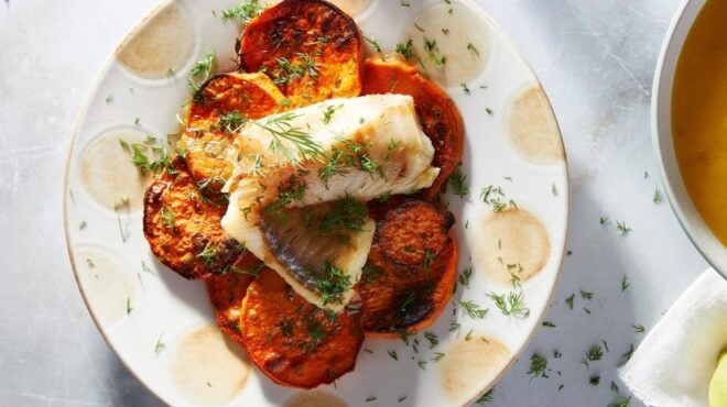 μπακαλιάρος-με-γλυκοπατάτες-και-άνηθ-564055342