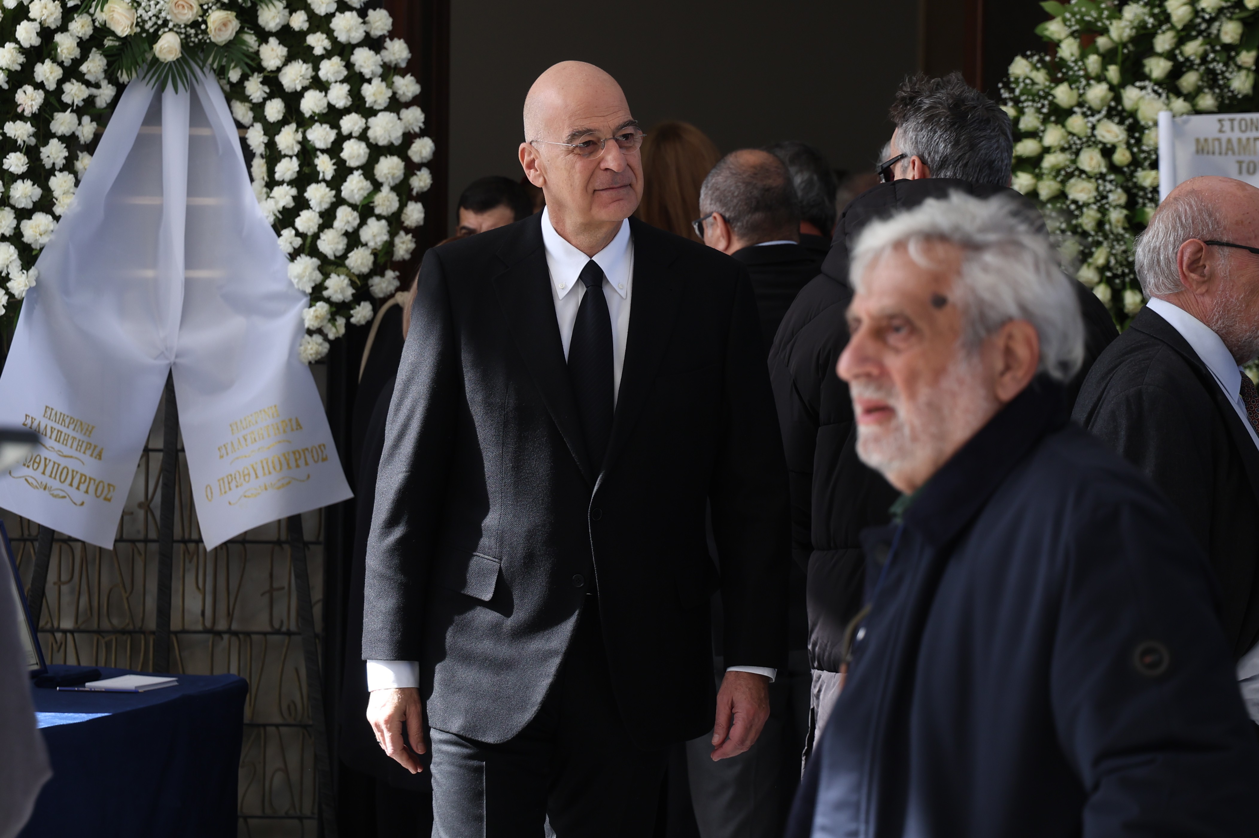 Κηδεία Αναστάση Παπαληγούρα: Ο συγκινητικός επικήδειος της κόρης του Λένας-5