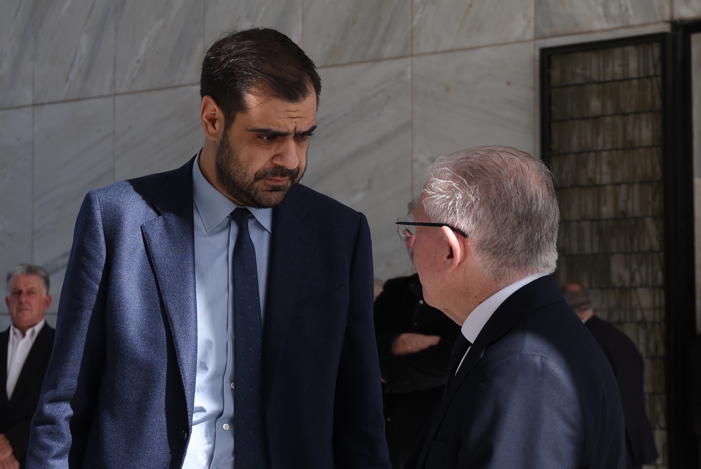 Κηδεία Αναστάση Παπαληγούρα: Ο συγκινητικός επικήδειος της κόρης του Λένας-6