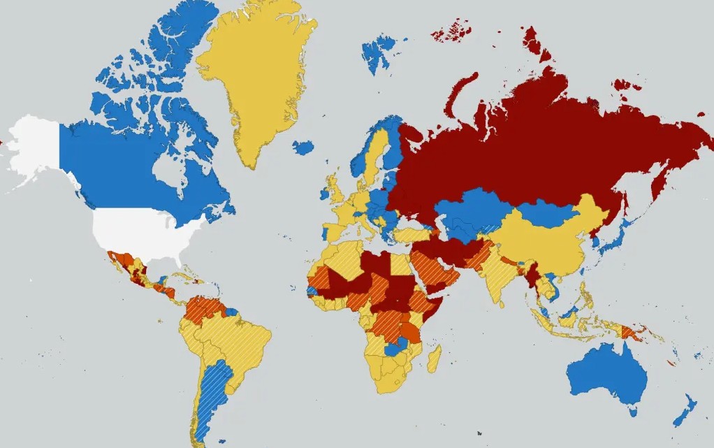 Ποιες είναι οι πιο επικίνδυνες χώρες για τους Αμερικανούς τουρίστες-1