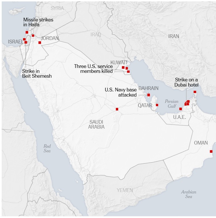 Μέση Ανατολή: 36 ώρες χάους και φόβοι για παρατεταμένο πόλεμο-3