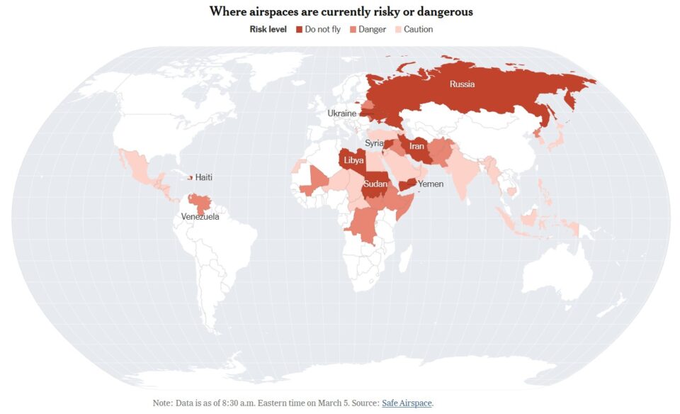 Πώς οι πόλεμοι αλλάζουν τον χάρτη της αεροπλοΐας τα τελευταία τέσσερα χρόνια-1