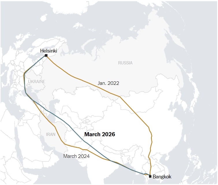 Πώς οι πόλεμοι αλλάζουν τον χάρτη της αεροπλοΐας τα τελευταία τέσσερα χρόνια-3