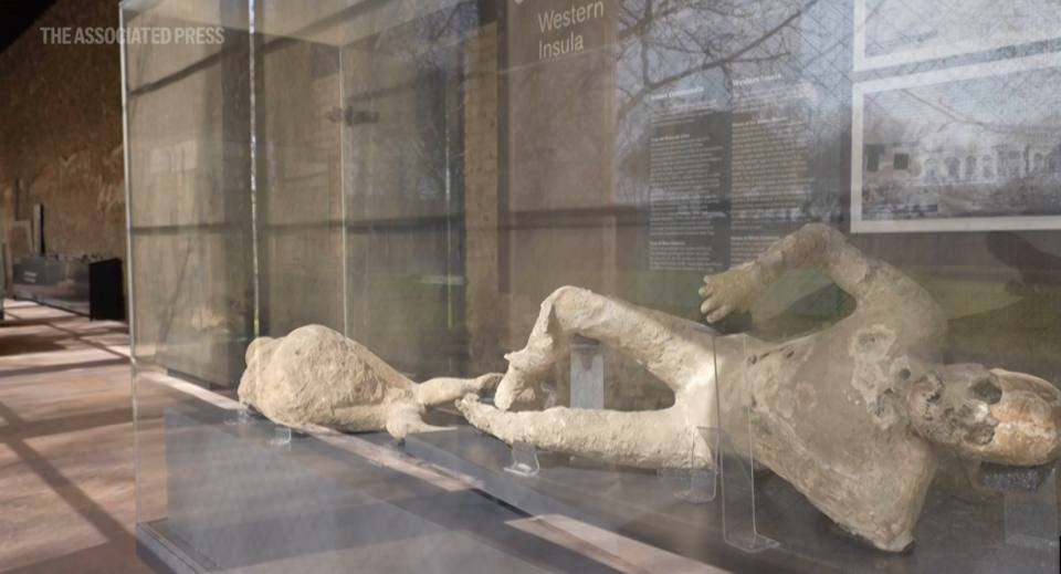 Αγκαλιασμένοι στον θάνατο – Νέα εκμαγεία των θυμάτων της Πομπηίας-3